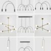 Usarnol Inverted-U Droplights Pendant Lamp - multiple pendant