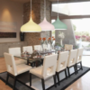 Vilmarrin Bell Dome Pendant Lamp- Multicolour Pendant