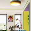 Yupizza Modern Colourful Ring Stacks Ceiling Lamp - childern room