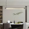 Flunnica Cylinder Linear Bar Pendant Lamp - cafe pendant lamp