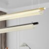 Flunnica Cylinder Linear Bar Pendant Lamp - living room pendant lamp