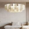 Mooglita Wabi-Sabi Round Pendant Lamp - living area pendant lamp