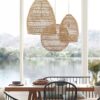 Nilsdeen Rattan Woven Pendant Lamp - cafe pendant lamp