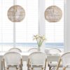 Nilsdeen Rattan Woven Pendant Lamp - dining room pendant lamp