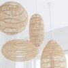 Nilsdeen Rattan Woven Pendant Lamp - entrance pendant lamp