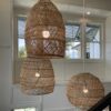 Nilsdeen Rattan Woven Pendant Lamp - hallway pendant lamp