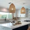 Nilsdeen Rattan Woven Pendant Lamp - kitchen pendant lamp