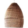 Ninattan Rattan Pod Lantern Pendant Lamp - pod pendant lamp