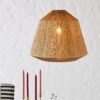 Olgeen Wabi-Sabi Basket Pendant Lamp - cafe pendant lamp