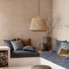 Olgeen Wabi-Sabi Basket Pendant Lamp - living room pendant lamp