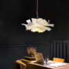 Orlanas Lotus Flower Pendant Lamp - study table pendant lamp