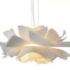 Orlanas Lotus Flower Pendant Lamp - white pendant lamp