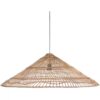 Rebesen Rattan Cone Pendant Lamp - rattan pendant lamp