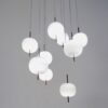 Soffída Apple Opal Glass Pendant Lamp - ceiling mounted lamp