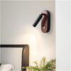 Asketull Adjustable Wood Grain Wall Lamp - bedroom pendant light