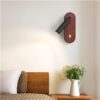 Asketull Adjustable Wood Grain Wall Lamp - bedside pendant light