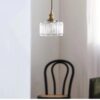 Lottelumn Retro Glass Jar Pendant Lamp - office pendant