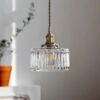 Lottelumn Retro Glass Jar Pendant Lamp - porch pendant