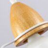 Plantarim Frame Plant Pot Pendant Lamp detail wood top