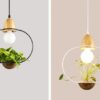 Plantarim Frame Plant Pot Pendant Lamp model B