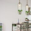 Plantarsol Oval Plant Pot Pendant Lamp - cafe pendant lamp