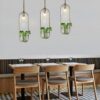 Plantarsol Oval Plant Pot Pendant Lamp - dining table lamp