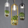 Plantarsol Oval Plant Pot Pendant Lamp - metal pendant lamp