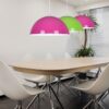 Woonada Dome Shade Pendant Lamp meeting table