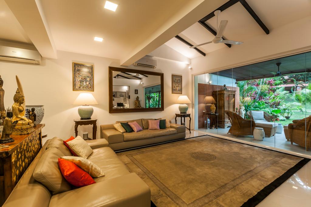 ceiling light in living room