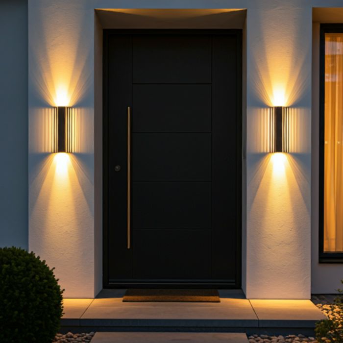 Modern and Minimalist Homes Entryway Wall Lights