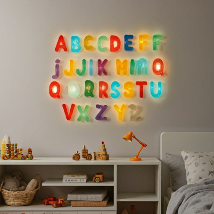 Alphabet and Number Lights