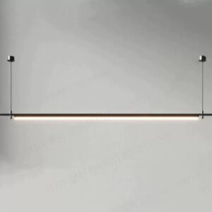 Reontin Slim Sleek Tube Linear Pendant Lamp front